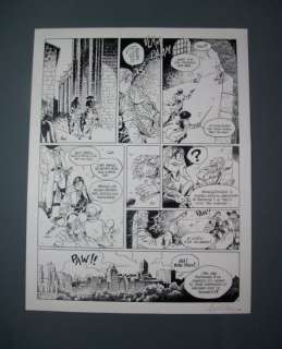 Stalner | Maître de pierre Planche Originale Jean-Marc , scénario | Geneva Auctions