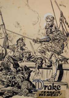 Fred (1921-2013) Et Liliane (1927-2015) Funcken - Drake, Terreur des Mers