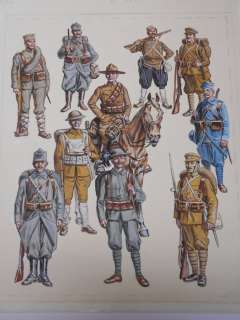 Funcken, Fred & Liliane - 1 Original colour page - Le costume et les armes des soldats de tous les temps | Catawiki