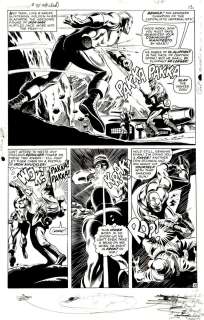 Gene Colan Jack Abel - Tales of Suspense #78 P 10 Semi-Splash (Iron Man Battling in Every Panel!)