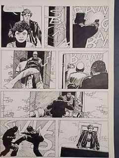 Micheluzzi, Attilio - 1 Original page - Johnny Focus - Il Missile Rubato - 1982 | Catawiki