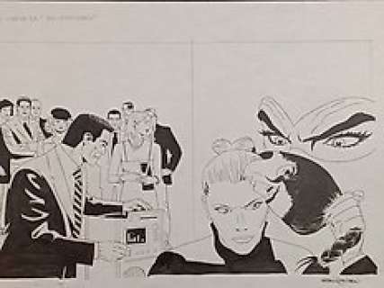 Zaniboni, Sergio - 1 Original drawing - Il Grande Diabolik - Giù la Maschera - 2010 | Catawiki