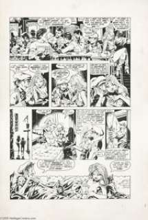 Mike Ploog - Twisted Tales #2, page 4 Original Art (Pacific Comics, 1983). "If it had hair on it, they asked me -