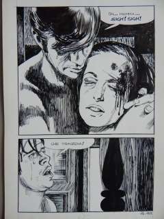 Manara, Milo | Original page (p.123)  - Il Vascello Fantasma  - (1970) | Catawiki