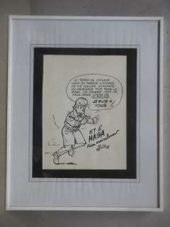 TILLIEUX Maurice (1921-1978) Gil Jourdan Illustration pour le fanzine… | misc / divers