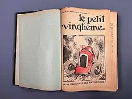 Tintin - Le Petit Vingtième - 1934 - Année complète - Reliure amateur - 1 Album | Catawiki