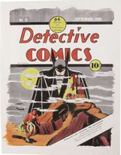 Murphy Anderson - Overstreet Comic Book Price Guide #31 Cover Featuring Batman Original Art (2001). This - | Heritage