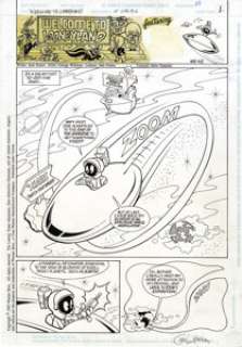 George Wildman - Looney Tunes, Complete 18-page Story "Welcome to Looneyland" Original Art (Warner -