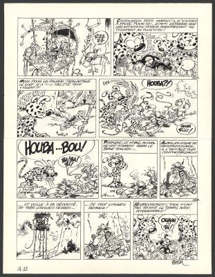 Batem | Le Marsupilami - Biba (T.28) - Planche originale n°29 | Daniel Maghen