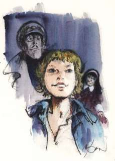 Follet, René | Original illustration  - Steven Severijn  - (80s) | Catawiki