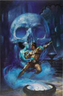 Doug Beekman - Marvel Graphic Novel: Kull -The Vale of Shadow Cover Original Art (Marvel, 1989). "In -