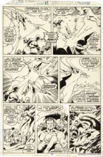 John Byrne and Terry Austin - X-Men #115, page 11 Original Art (Marvel, 1978). The tale "Visions of - | Heritage