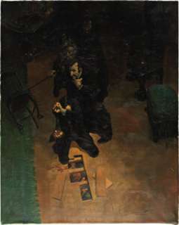 Bernie Wrightson - "The Tell Tale Heart" Edgar Allan Poe Portfolio Painting Original Art - | Heritage