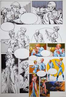 Romero, Enrique Badia | Original end page (p.24) + colouration  - Axa  - El Origen  - (1988) | Catawiki