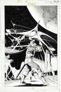 Brian Bolland Camelot 3000 #4 Cover Original Art (DC, 1983). Brian Bolland art is always in high demand. In -