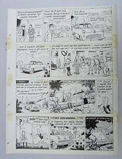 Pom - 1 Original page - Piet Pienter en Bert Bibber 9 - Buldaarse Rhapsodie - 1958 | Catawiki