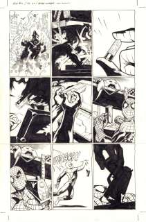 Adam Kubert, Mark Morales | Astonishing Spider-Man & Wolverine #2 P.20 - La - Wolverine Knocks Out Spidey with a Phoenix Force Bullet - 2010 | Anthony’s Comic Book Art