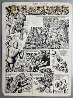 Kearon, Ted - 1 Original page - Robot Archie - The river of Gold - 1961 | Catawiki