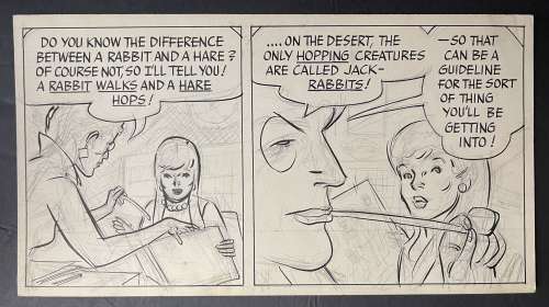 Milt Caniff Strip Art | Southern California Comics