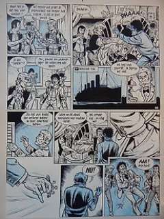 Van Riet, Ron - 1 Original page - Robert en Bertrand 69 - Madame Sarah - 1986 | Catawiki