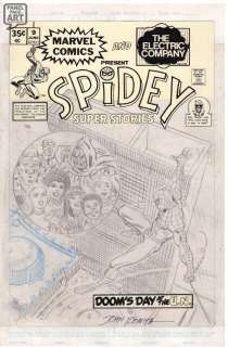 John Romita Sr - Spidey Super Stories 9 Cover