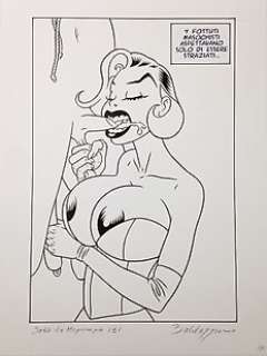 Baldazzini, Roberto - Original page - Beba: Le 110 Pompe - 2006 | Catawiki