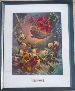 Carl Barks - Afoul of the Flying Dutchman | Catawiki