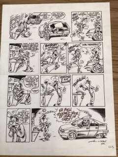 Olis - 1 Original page - Garage Isidore - Gag 118 | Catawiki