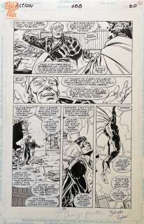 Jackson Guice Denis Rodier - Action Comics #688 Pg 20 (Dc, 1993) ‘Reign of the Supermen‘