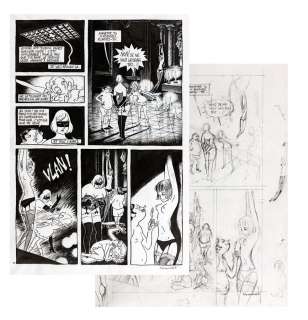 Kerascoët - Miss pas touche, planche n°37 Ã  l‘encre de…