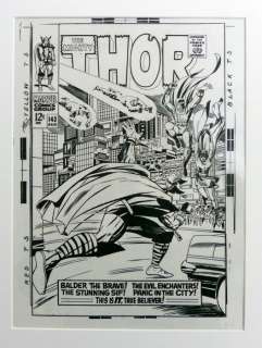 Kirby, Jack - 1 Film original d’impression - Thor #143 - 1967 | Catawiki