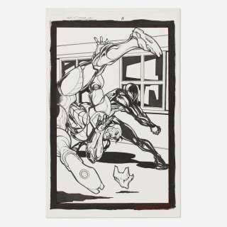 Gustavo Vazquez, What If? Spider-Man: Back in Black #1 Story Page 11 (Marvel Comics, 2008) | Landry Pop Auctions