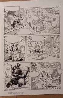 Alessandro Gottardo - 1 Original page - Uncle Scrooge - "Tavola inedita n.17" - 2017 | Catawiki
