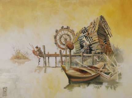 Mottura, Paolo - 1 Original drawing - Pinocchio, Carême e altre storie | Catawiki