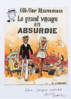 Dany | Â«Olivier RameauÂ». Encre de Chine et encres de couleurs pour un projet | Tessier Sarrou