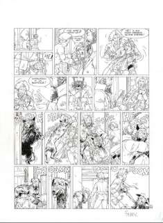 Ferry - 1 Original page - De Kronieken van Panchrysia 1 - De Vlucht - 1996 | Catawiki