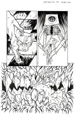 Davey Deforne | Davey DeForne - Nine Tales Issue #2 Page #16 | Panel Punk Comics Originals