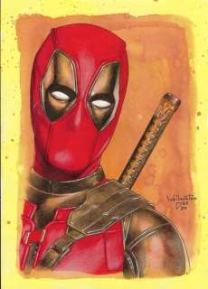 Wellington, Diaz - 1 Original colour drawing - Deadpool - 2024 | Catawiki