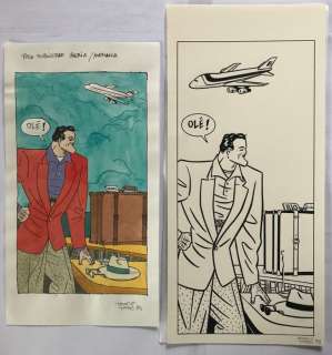 Torres, Daniel - 1 Dessin original + couleur originale - Roco Vargas - 1987 | Catawiki