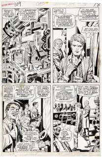 JACK KIRBY "CAPTAIN AMERICA" #109 ORIGINAL COMIC BOOK ART PAIR FEATURING ORIGIN OF CAPTAIN AMERICA. | Hake’s