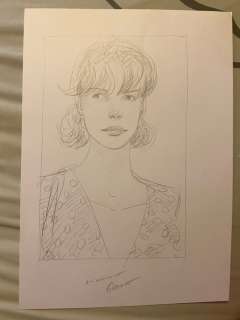 Gibrat Jean-Pierre - 1 Original drawing - Le Sursis - Cécile | Catawiki