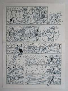 Morjaeu, Luc - 1 Original page - Suske en Wiske - De meteomachine - 2010 | Catawiki