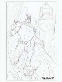 Tom Derenick - 1 Original preliminary drawing - Batman - Original Artwork - Tom Derenick - 2021 | Catawiki