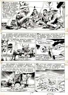 Ticci, Giovanni - 1 Original page - Tex | Catawiki