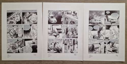 Fortunato, Alessio - 3 Original page - Dampyr - n. 130 - La casa delle cicogne - 2011 | Catawiki