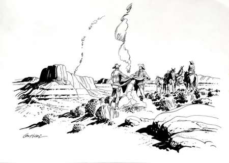 Ticci, Giovanni - 1 Original drawing - Tex | Catawiki