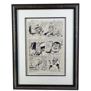 Marvel Comics - J.W. Rinzler Collection: Framed Thor No. 325 P. 12 by Alan Kupperberg and Jim Mooney | Propstore
