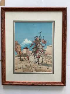 Griffo - 1 Original colour drawing - Cinjis Qan | Catawiki