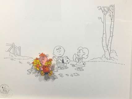 Peanuts: It’s The Great Pumpkin, Charlie Brown Cel Art | Animazing Gallery