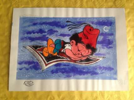 Kiko | Original watercolor  - Foufi | Catawiki